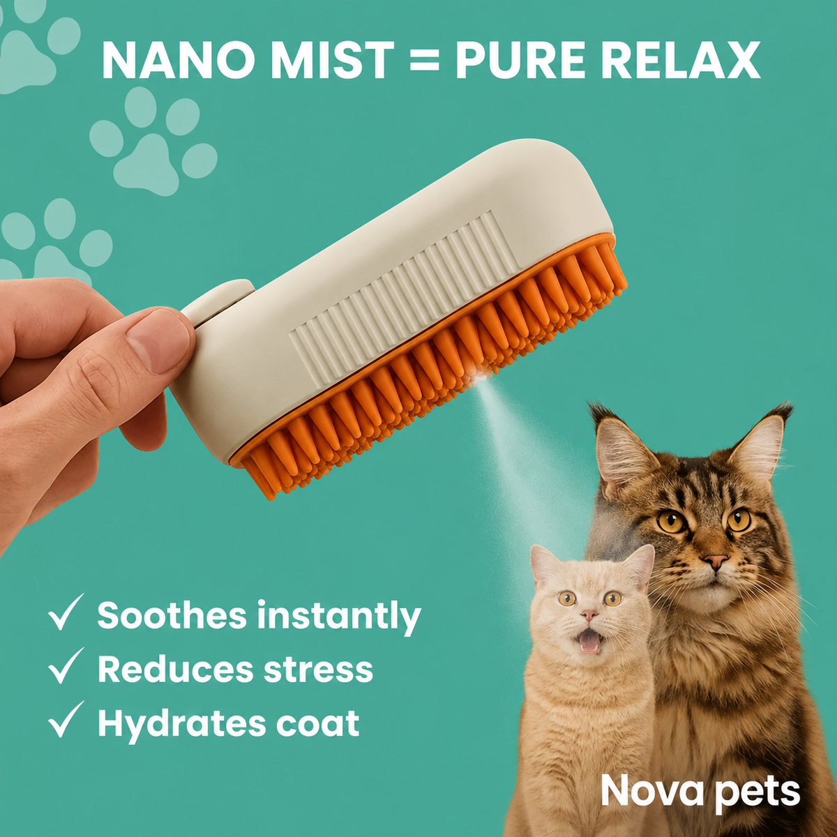 GROOMING & DESHEDDING BRUSH